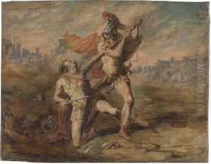 Achilles doodt Hector