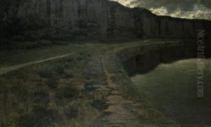 The Rocks of the Grands Malades in Marche-les-Dames by Louis Gustave Cambier
