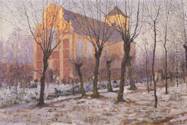 Saint Catherine's Church in Wondelgem (Ghent) - view 1