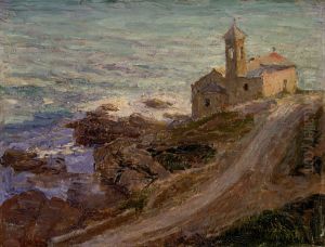 The Church of Sant'Ampelio in Bordighera (Italy)