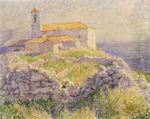 The Chapel of the Poorhouse in Saint-Jean-Cap-Ferrat (Cote d'Azur) by Georges Buysse