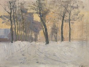 Winter Landscape (sketch) by Georges Buysse