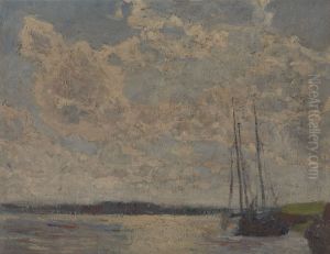 View of the River Scheldt (sketch) by Georges Buysse