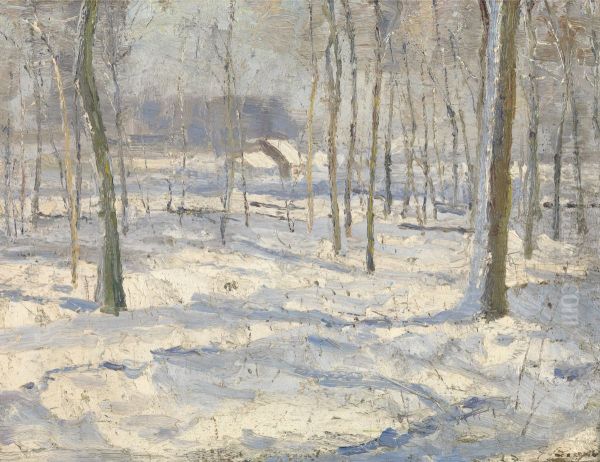 Winter Landscape (sketch) - view 1