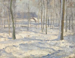 Winter Landscape (sketch) by Georges Buysse