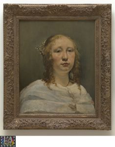 Portrait of a woman from the Bor family by Harmen de Bye