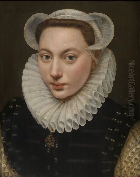 Portrait of a Young Woman - view 1
