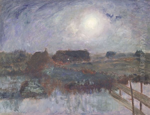 Night-time Landscape near Brasschaat - view 1
