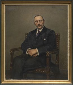 Portret van Ernest Gerard Portret van Ernest Gerard
