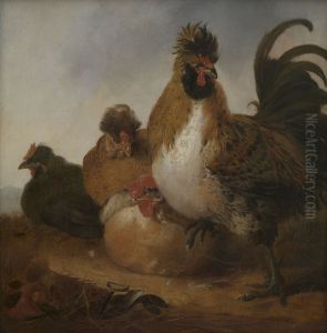 Cock and Hens by Aelbert Cuyp