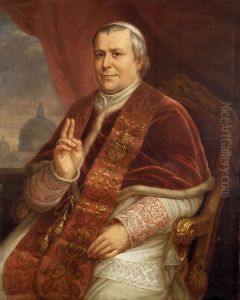 Portrait of Pope Pius IX by Charles Picque