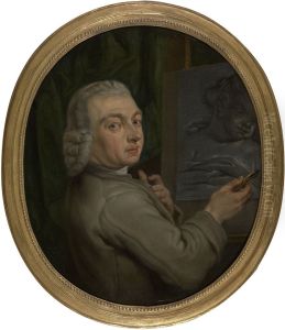 Zelfportret by Antonius Suweyns