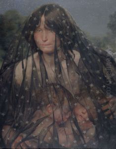 Allegory of Night by Leon Frederic