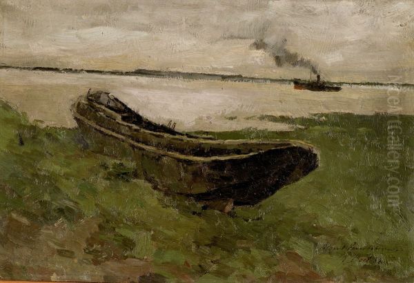 The River Scheldt at Doel - view 1