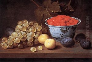 Nature morte au fruit by Jacob van Es