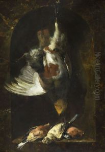 Still Life with Fowl by Jan Baptist Weenix