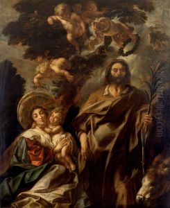 Rest during the flight to Egypt