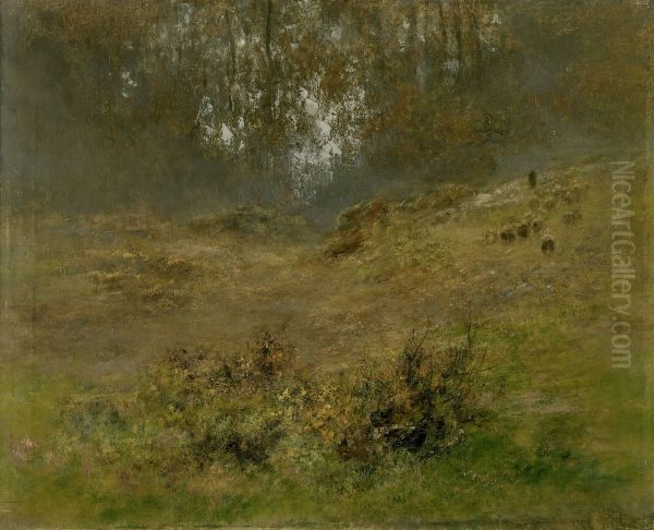 Landscape with Sheep - view 1