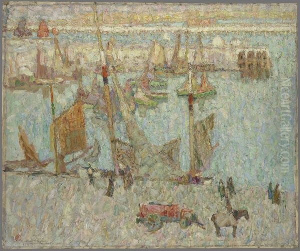 Ostend Harbour - view 1
