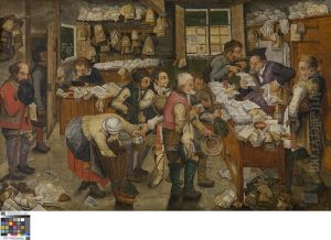 The Village Lawyer by Pieter Brueghel the Younger