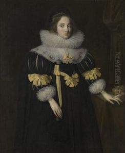 Portrait of Lady Anne Rushout by Marcus Gheeraerts the Younger