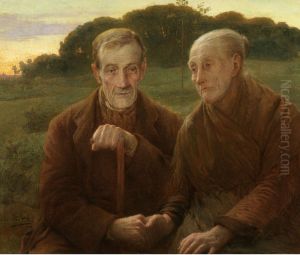 Life's sunset by Edmond Van Hove