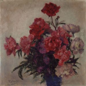 Peonies by Torajiro Kojima