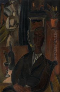 De man met de fles by Gustave De Smet