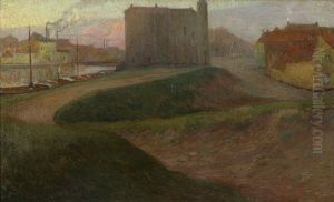 Brugge de dode, Brugge de nieuwe by Gustave De Smet