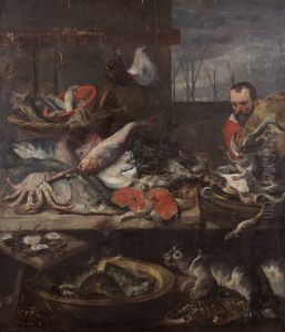 Fishmonger's Stall by Frans Snyders