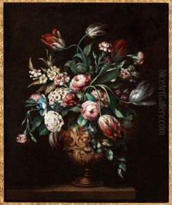 Still Life With Flowers by Pauwel Casteels
