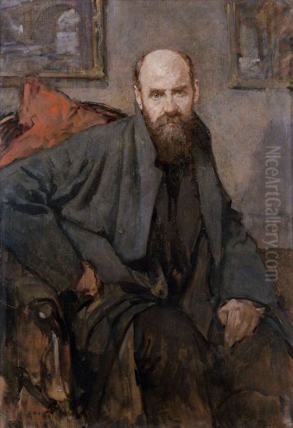Portrait of the Artist Albert Baertsoen - view 1