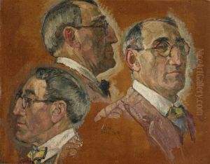 Portrait of the Artist Theo Van Rysselberghe by Suzanne Weyher