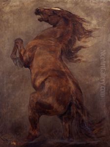 Prancing Horse by Jean Delvin