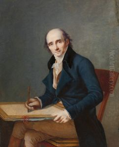 Portrait of Joseph Benoit Suvee by Marie-Gabrielle Capet