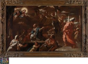 The Vision of Saint Mary of Egypt by Luca Giordano