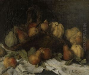 Still Life with Fruits by Pericles Pantazis