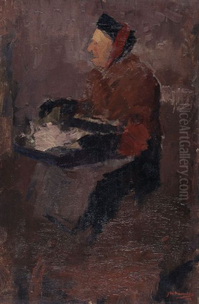Seated Old Woman - view 1