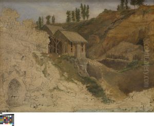A Quarry by Theodore Rousseau