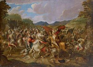 Combattimento Di Cavalieri by Pauwel Casteels