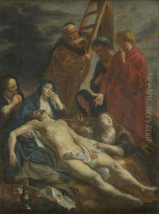 The Descent from the Cross by Jacob Jordaens