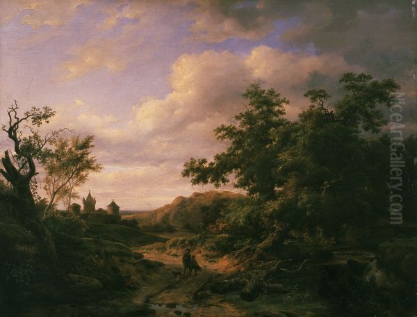 Landscape with a Castle Road - view 1