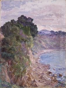Cliffs on the Coast of Sanary (Provence) by Anna Boch