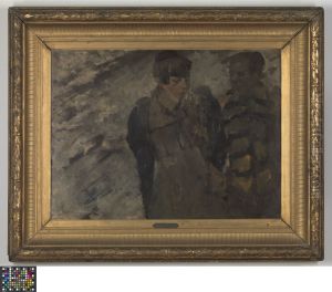 Winter (Girls in the Snow) by George Hendrik Breitner