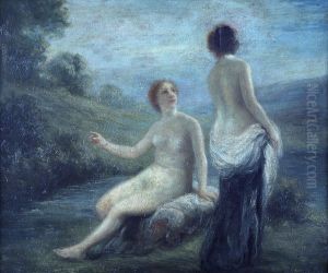 Bathing Woman by Henri Fantin-Latour