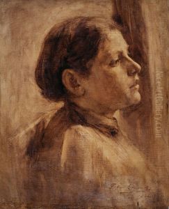 Portrait of a Young Woman (study) Portrait of a Young Woman (study)