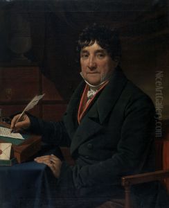 Portrait of the Lawyer Hubert Parez by Joseph Paelinck