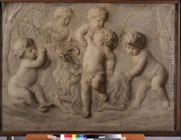 Putti Playing - view 1
