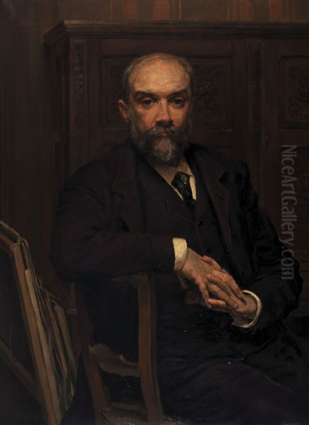 Portrait of the Architect Edmond De Vigne - view 1
