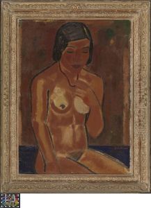 Nude with Necklace by Gustave De Smet